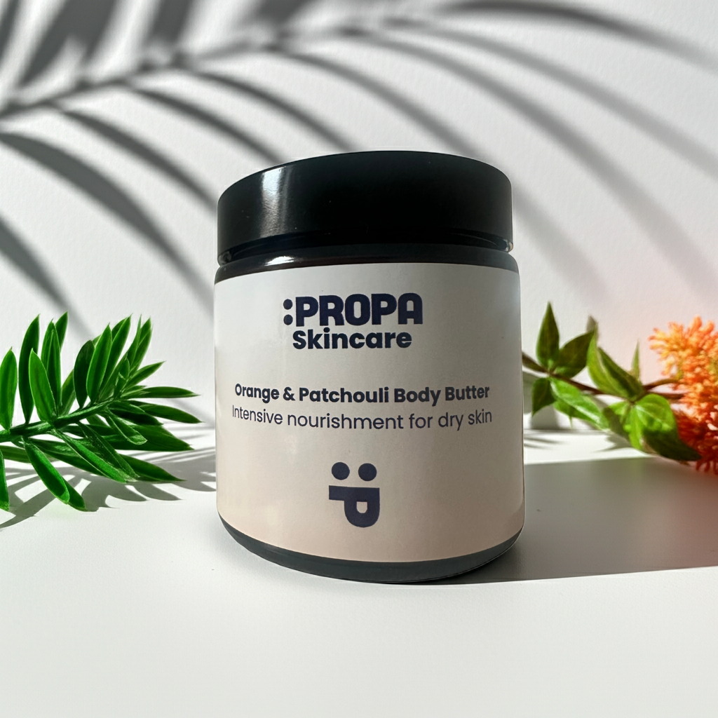 Orange & Patchouli nourishing body butter - Propa Skincare