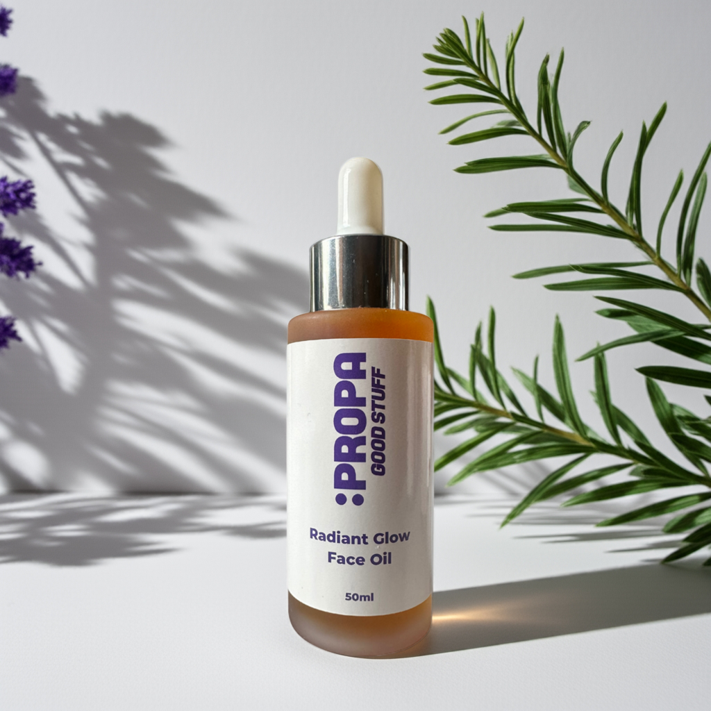 Radiant Glow Face Oil with plant based retinol Bakuchiol - Propa Good Stuff