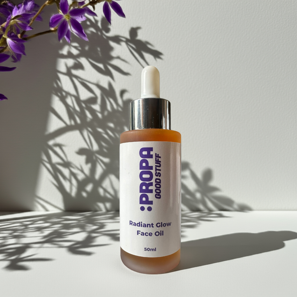 Radiant Glow Face Oil with plant based retinol Bakuchiol - Propa Good Stuff
