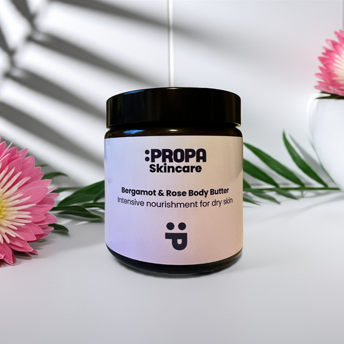 Bergamot & Rose nourishing body butter - Propa Skincare