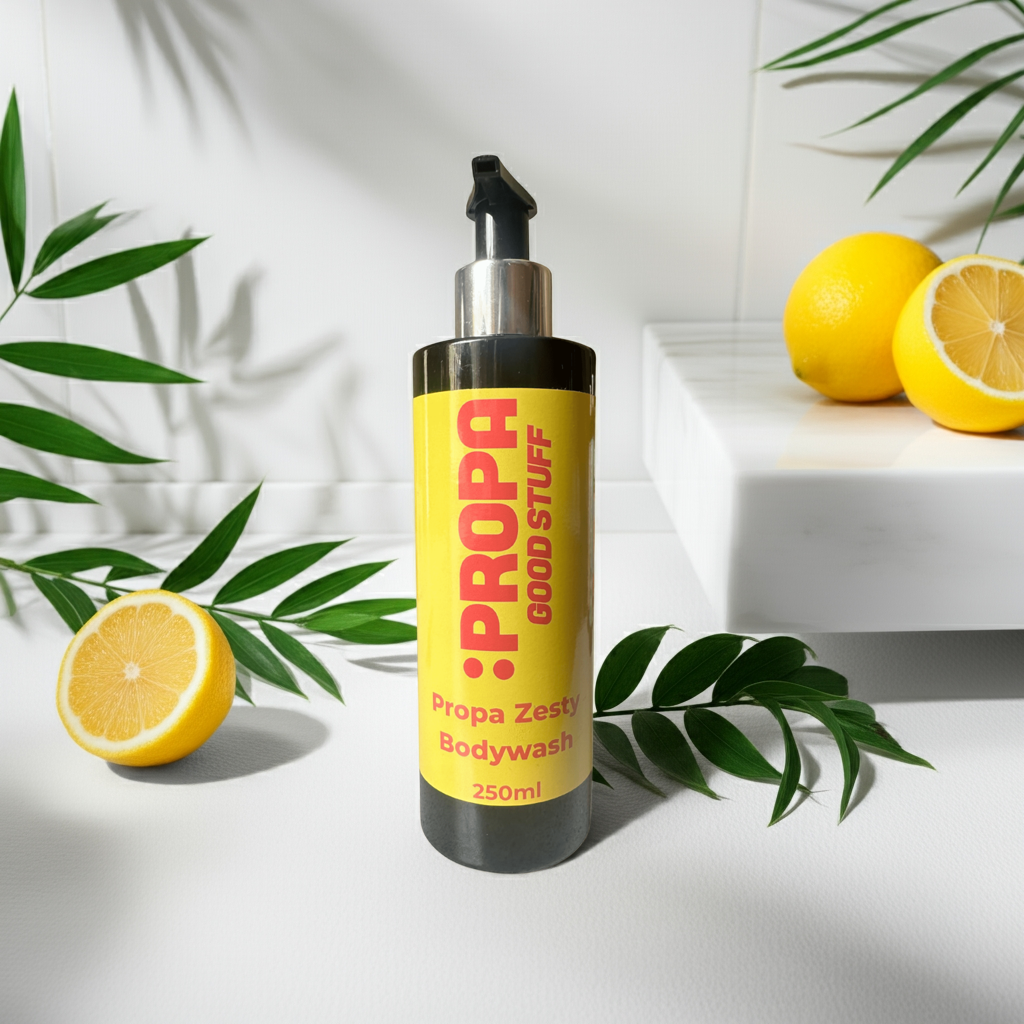 Zesty aloe Vera Bodywash with grapefruit, sweet orange & lemon - Propa Good Stuff
