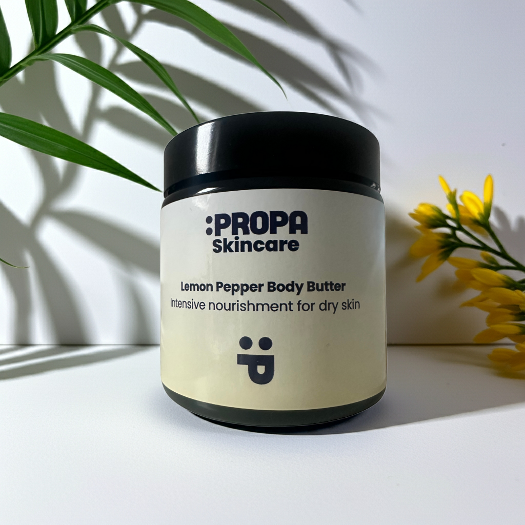 Lemon Pepper nourishing body butter - Propa Skincare