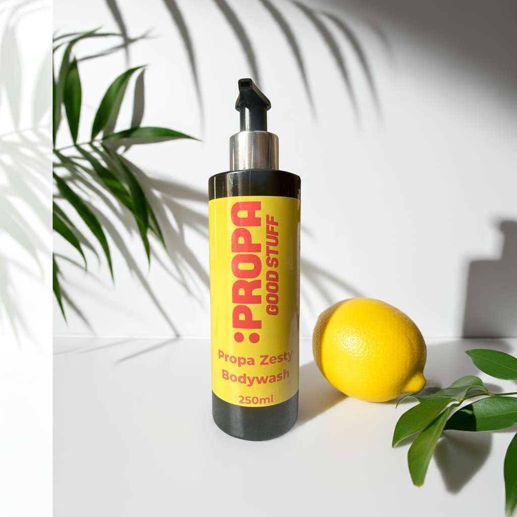 Zesty aloe Vera Bodywash with grapefruit, sweet orange & lemon - Propa Good Stuff