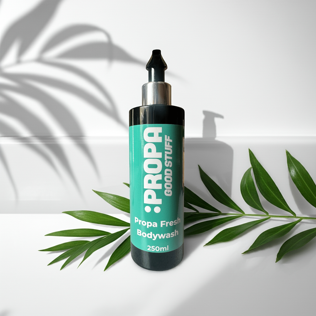 Fresh Bodywash, scented with amber, mint, lemon & neroli - Propa Good Stuff