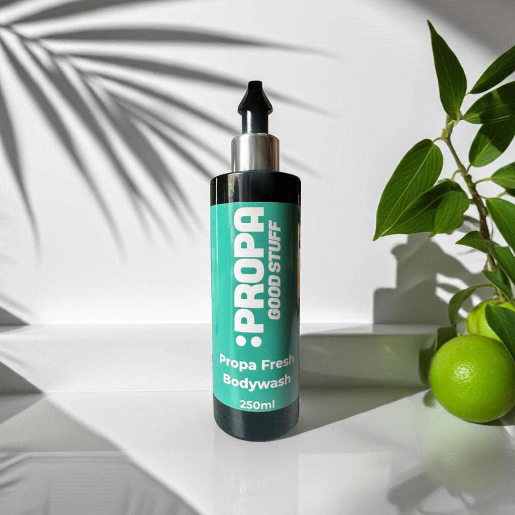 Fresh Bodywash, scented with amber, mint, lemon & neroli - Propa Good Stuff