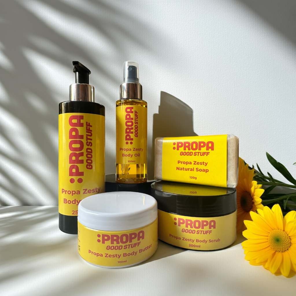 Propa Zesty bodycare collection - Propa Good Stuff